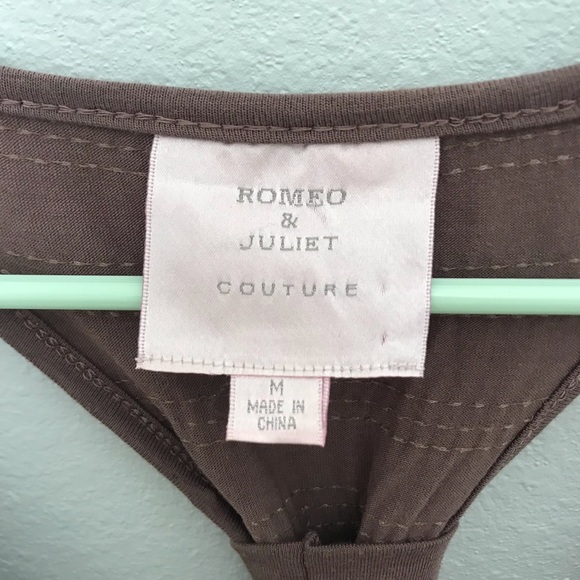 Romeo and Juliet Couture gold and brown sequin - Picture 3 of 6